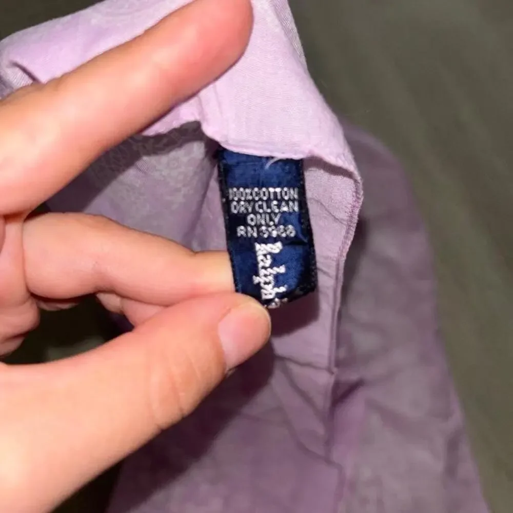 Ralph lauren purple cotton bandana